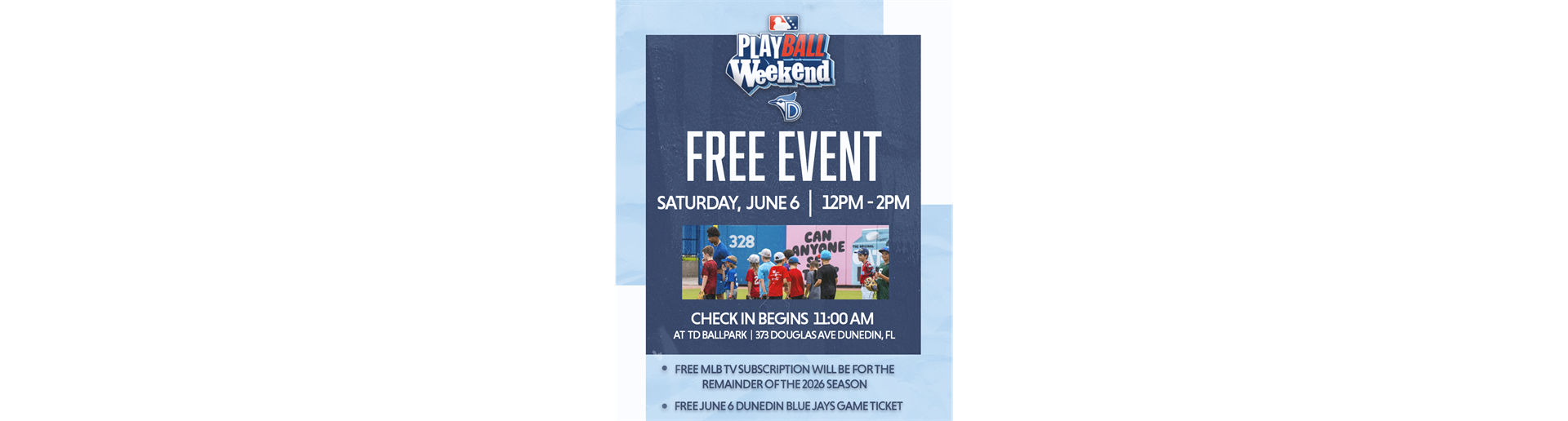 Play Ball Event Blue Jays